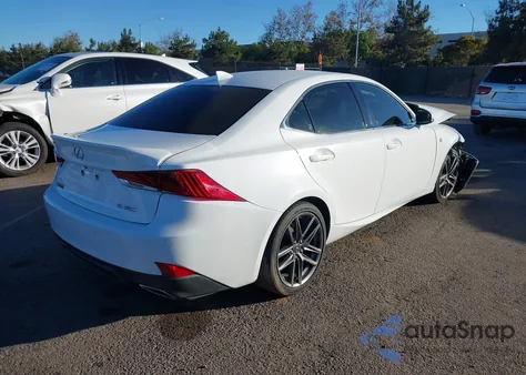 2018 Lexus Is 350 z USA, uszkodzony, nr VIN JTHBZ1D2XJ5032974